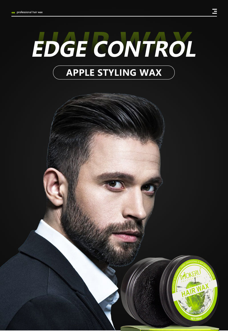 cera de manzana para el cabello para hombres