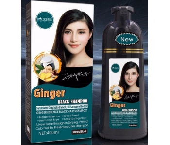 Natural fast black hair dye shampoo