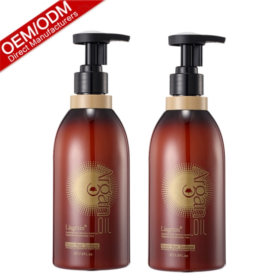Argan oil shampoo for damaged hair treatment