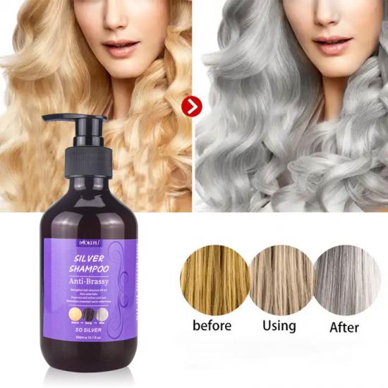 300ml Mokeru Purple Hair Shampoo